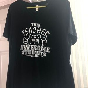 Teacher Tee Shirt, XL